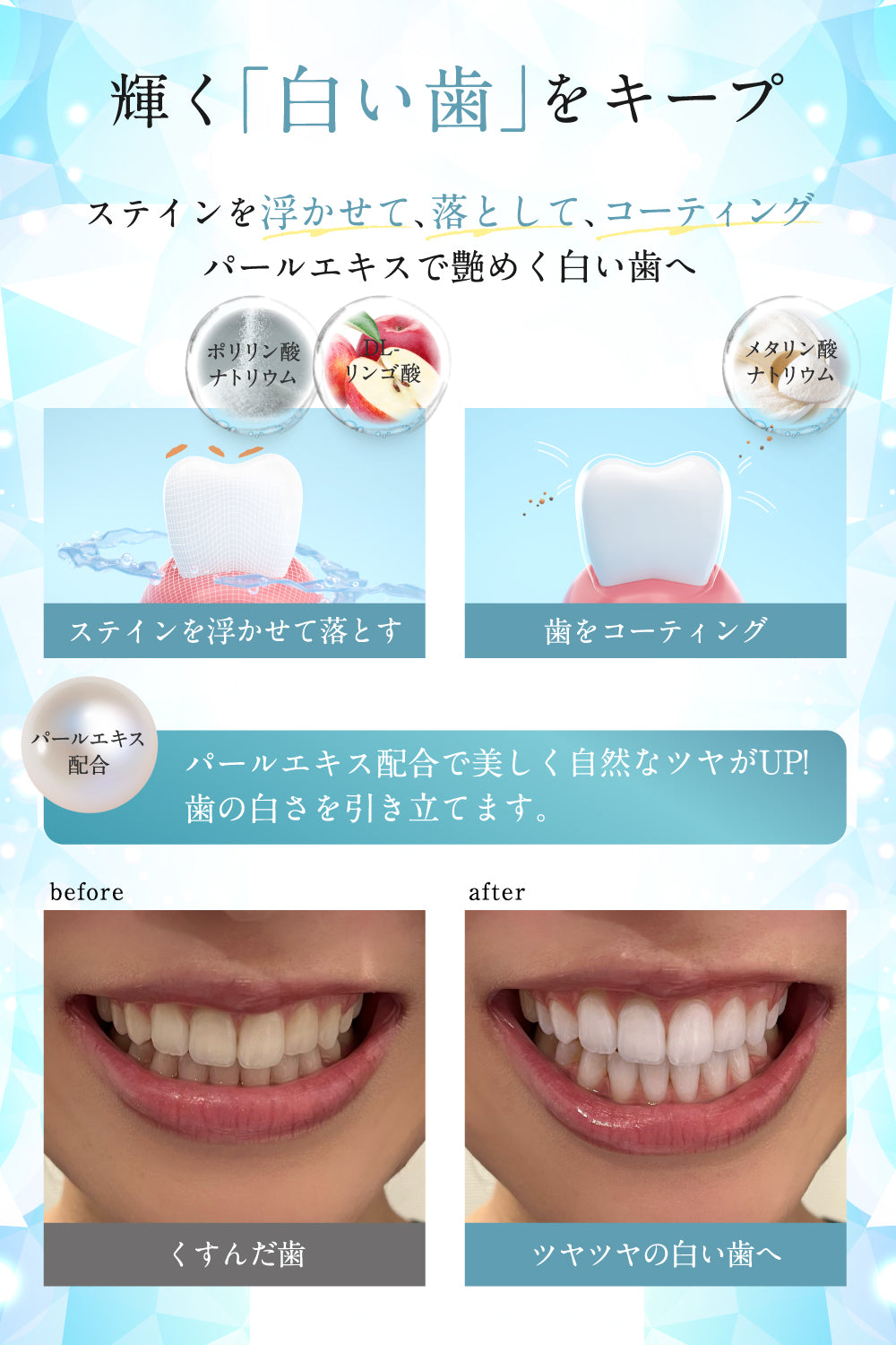 【公式サイト】NICOEL ホワイトニング 歯磨き粉 ジェル 歯周病 黄ばみ 口臭ケア 医薬部外品 30g